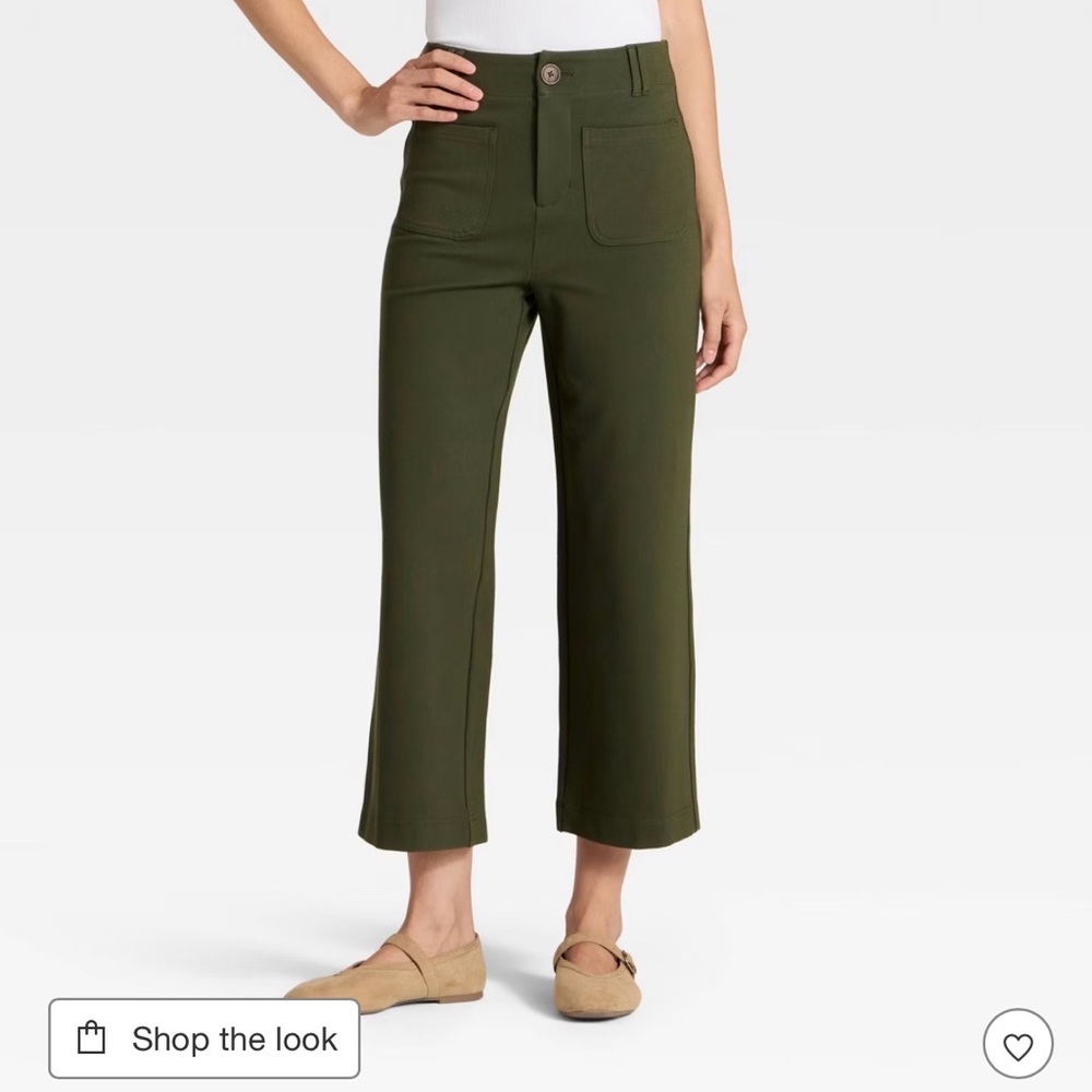 Women's High-Rise Cropped Pants - A New
Day™ NWTs